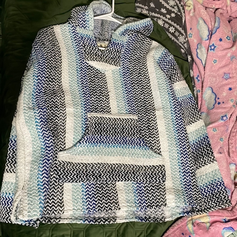 Baja joe trippy oversized warm hoodie
